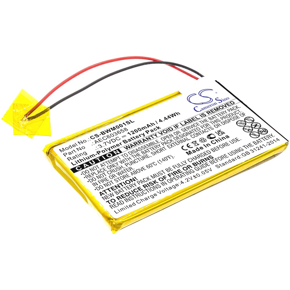 BW MC-XW00-Y-CN-00 Compatible Replacement Battery