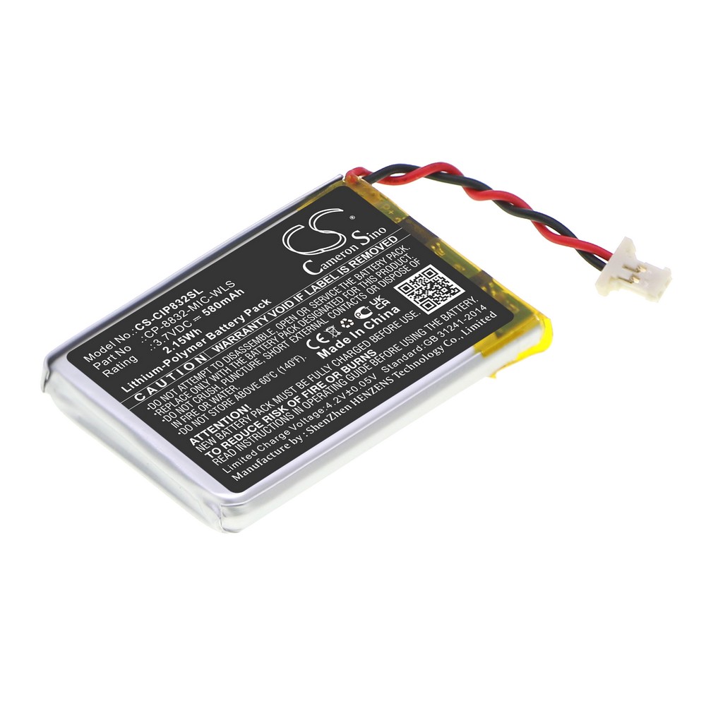 Cisco CP-8832-MIC-WLS Compatible Replacement Battery