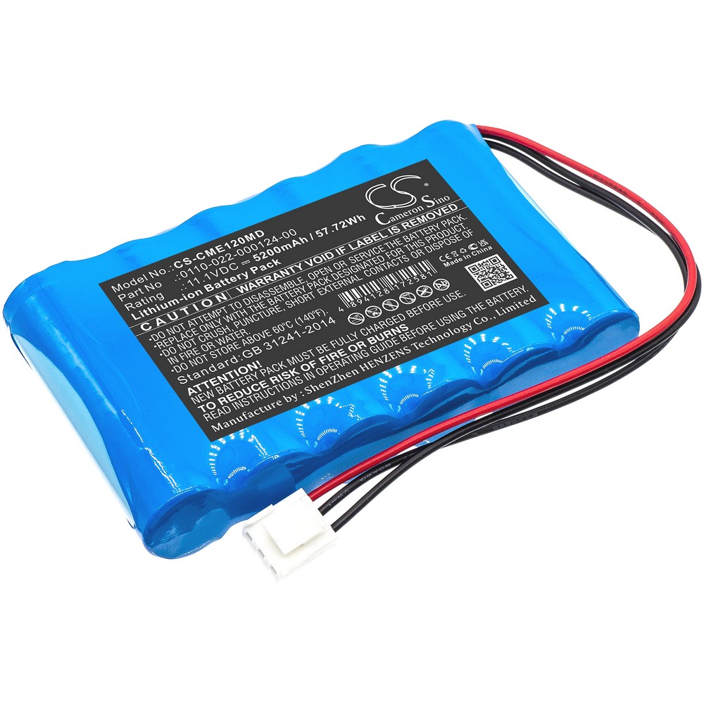 COMEN 0110-022-000124-00 Compatible Replacement Battery