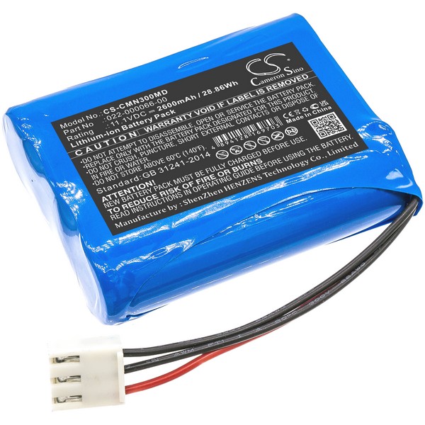 COMEN 022-000066-00 Compatible Replacement Battery