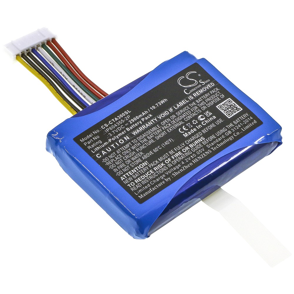 Castles IP604355-2P Compatible Replacement Battery