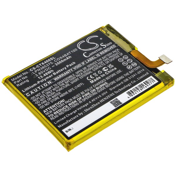 Crosscall LPN385375 Compatible Replacement Battery
