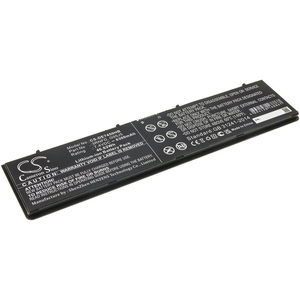 DELL 3RNFD Compatible Replacement Battery