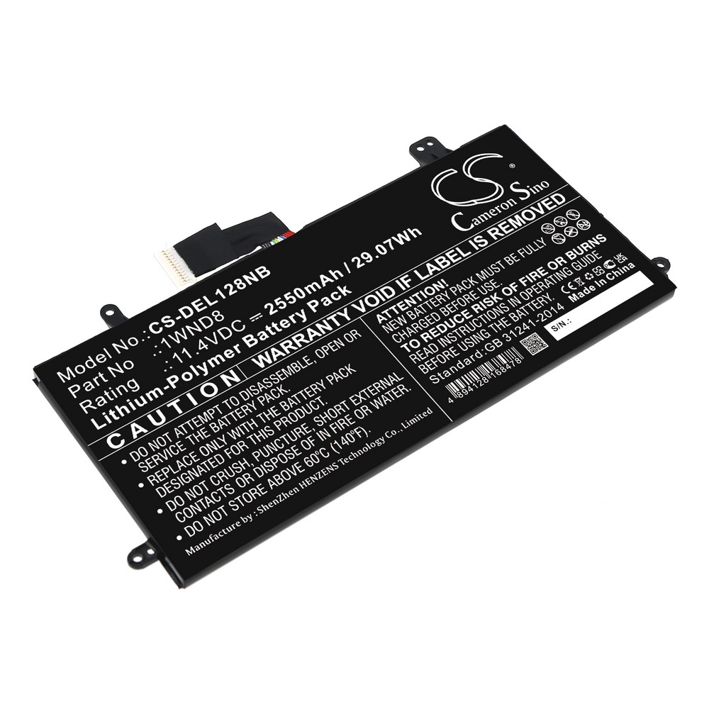 DELL 1WND8 Compatible Replacement Battery