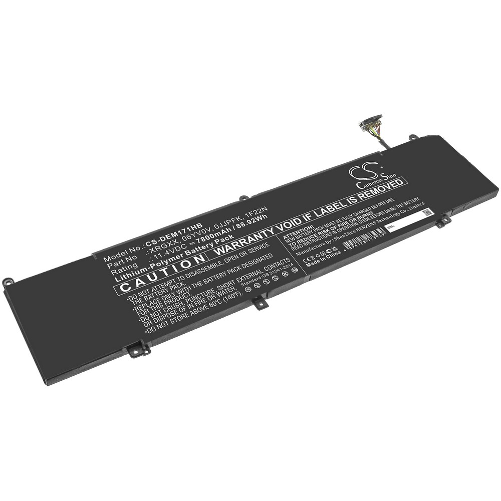 DELL ALIENWARE M17 P37E001 Compatible Replacement Battery