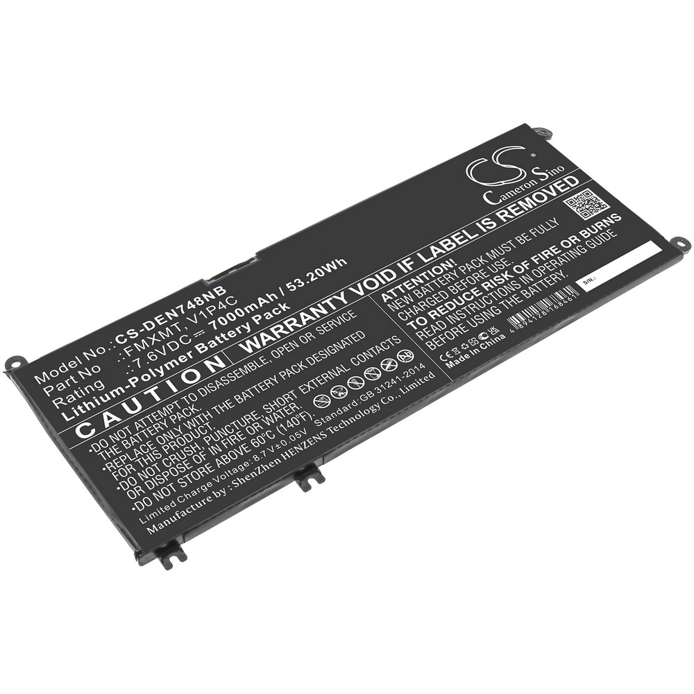 DELL Inspiron 7486 Chromebook 14 2-in-1 Compatible Replacement Battery