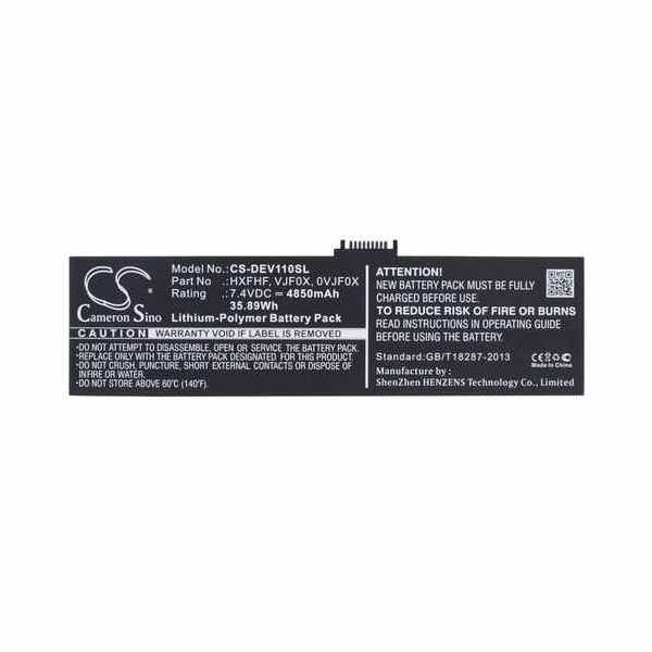 DELL HXFHF Compatible Replacement Battery