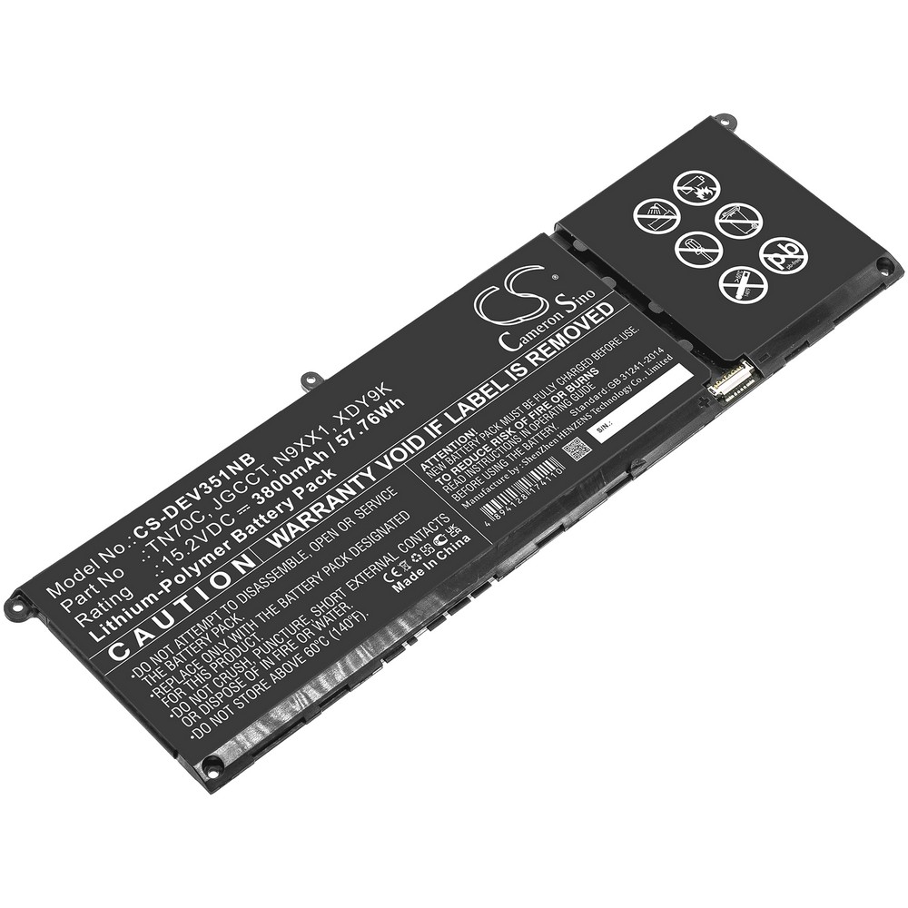 DELL JGCCT Compatible Replacement Battery