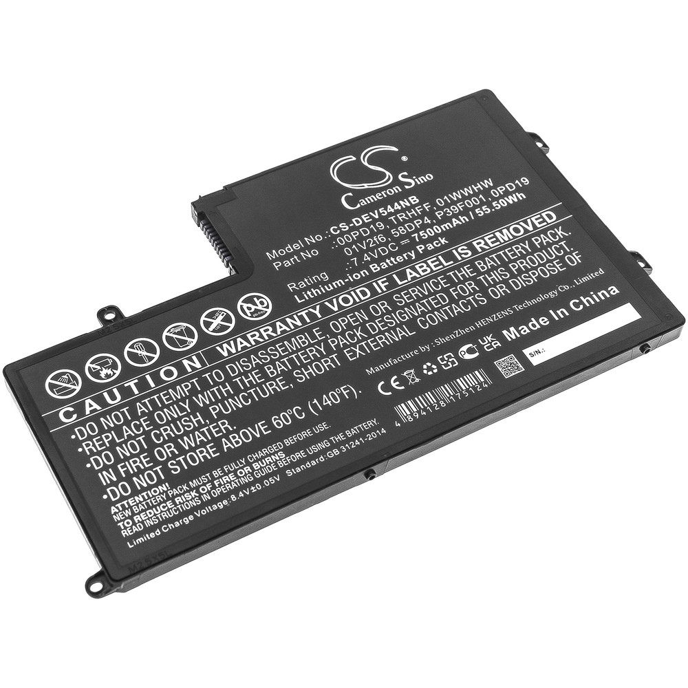 DELL Ins14md-6648r Compatible Replacement Battery