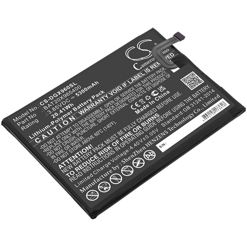 Doogee X96 Compatible Replacement Battery