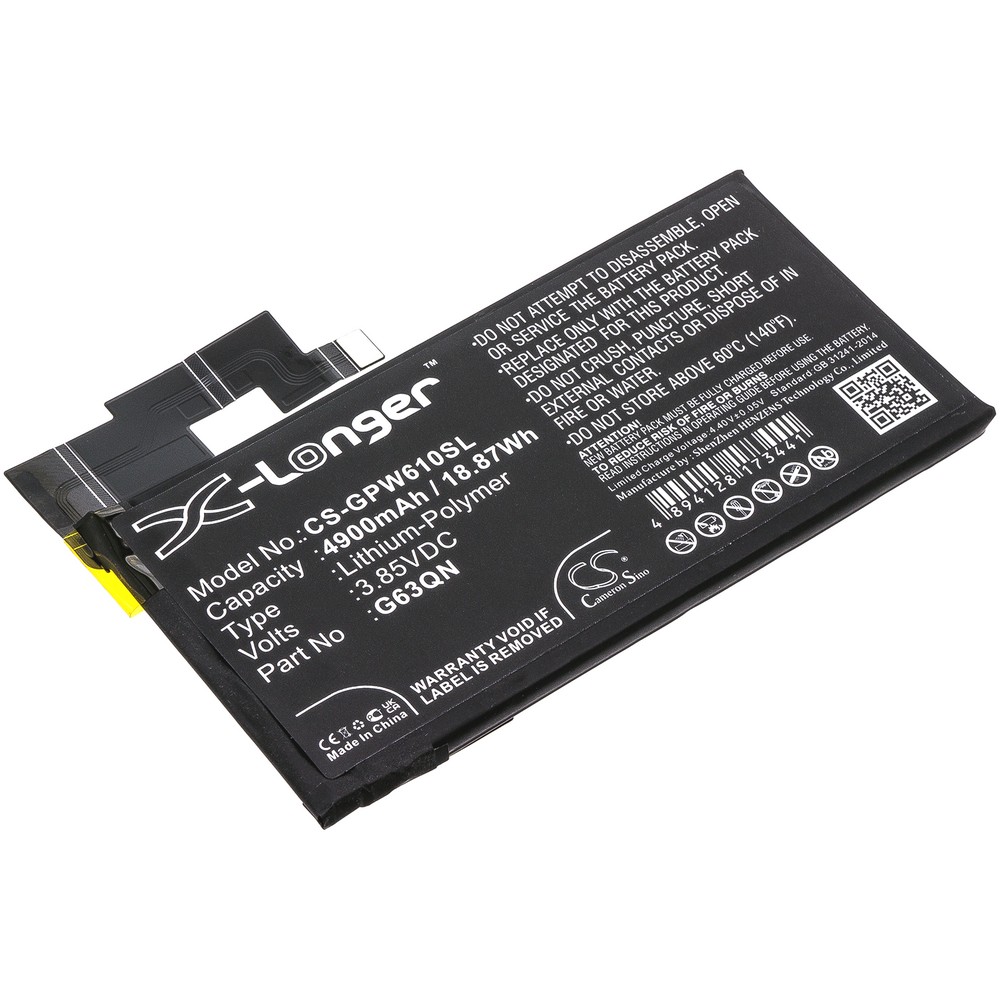 Google G63QN Compatible Replacement Battery