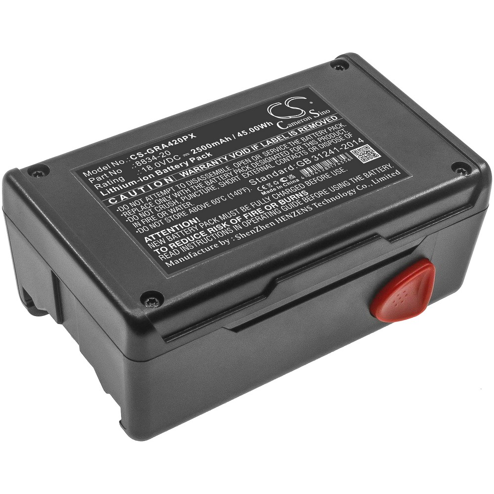 Gardena 648844 Compatible Replacement Battery