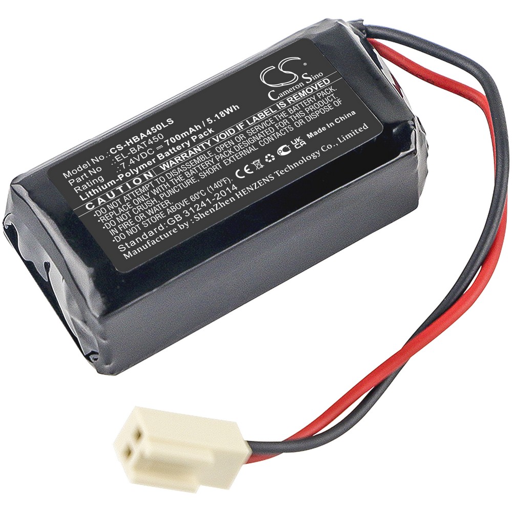 Hochiki EL-BAT450 Compatible Replacement Battery