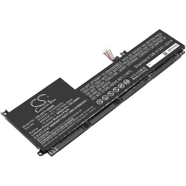 HP Envy 14-EB0006NJ Compatible Replacement Battery