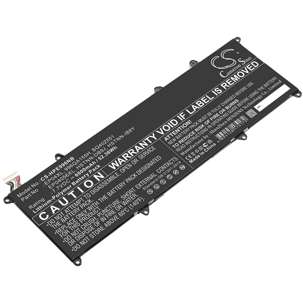 HP HSTNN-DB9J Compatible Replacement Battery