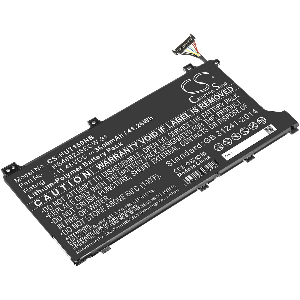 Huawei MateBook D 15 AMD Compatible Replacement Battery