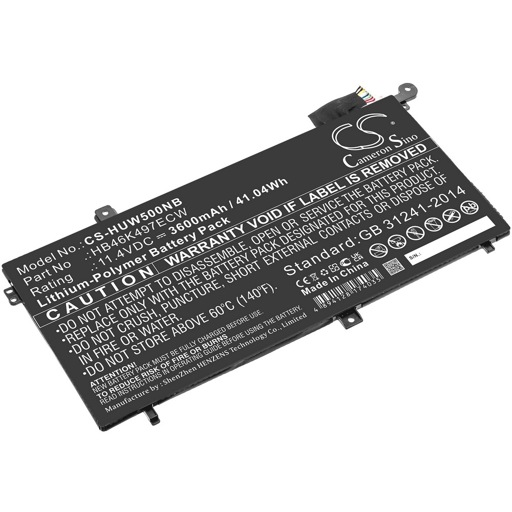 Huawei Matebook D I5 1TB Compatible Replacement Battery