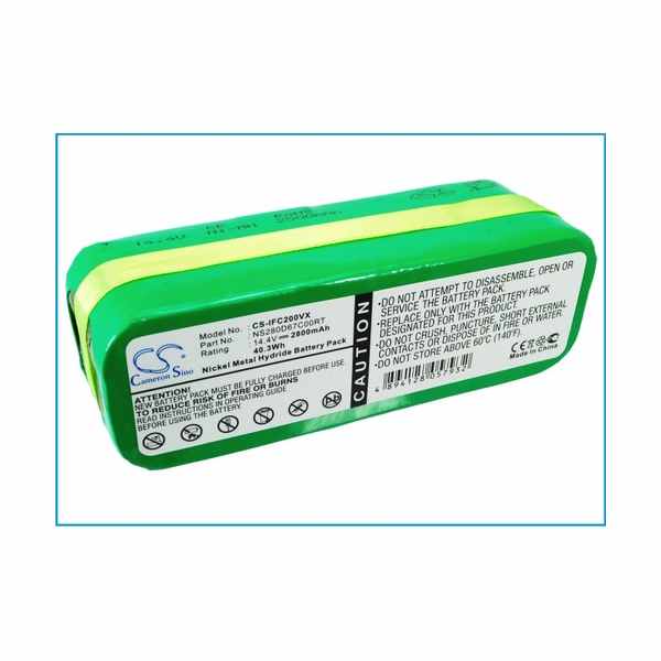 Infinuvo CleanMate QQ-2 Green Compatible Replacement Battery