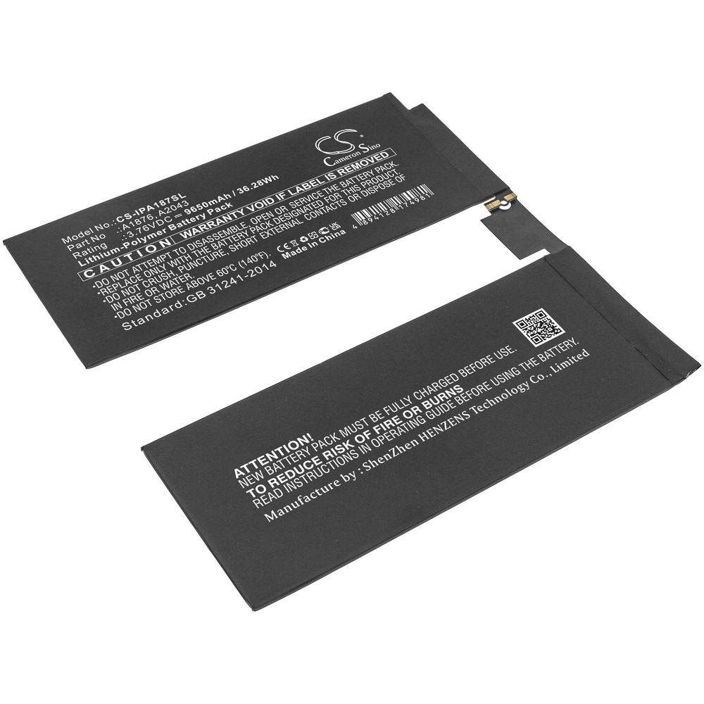Apple iPad Pro 12.9 3rd Compatible Replacement Battery
