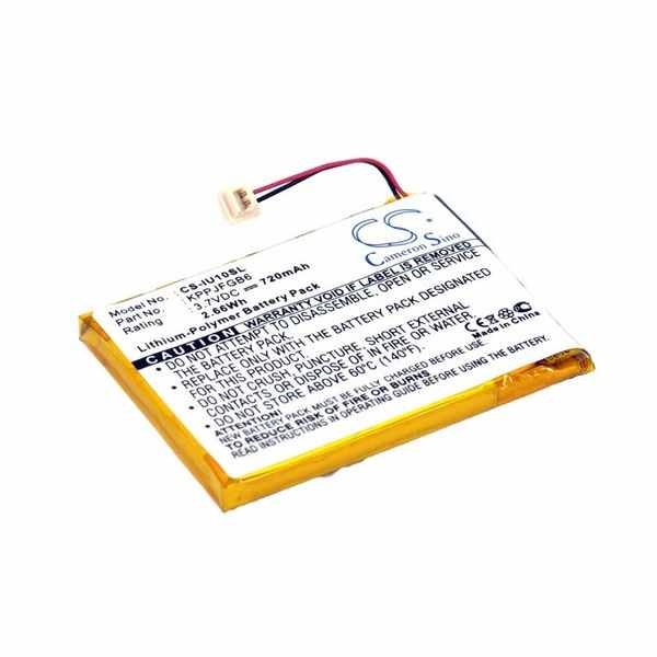 iRiver Clix 2GB Compatible Replacement Battery