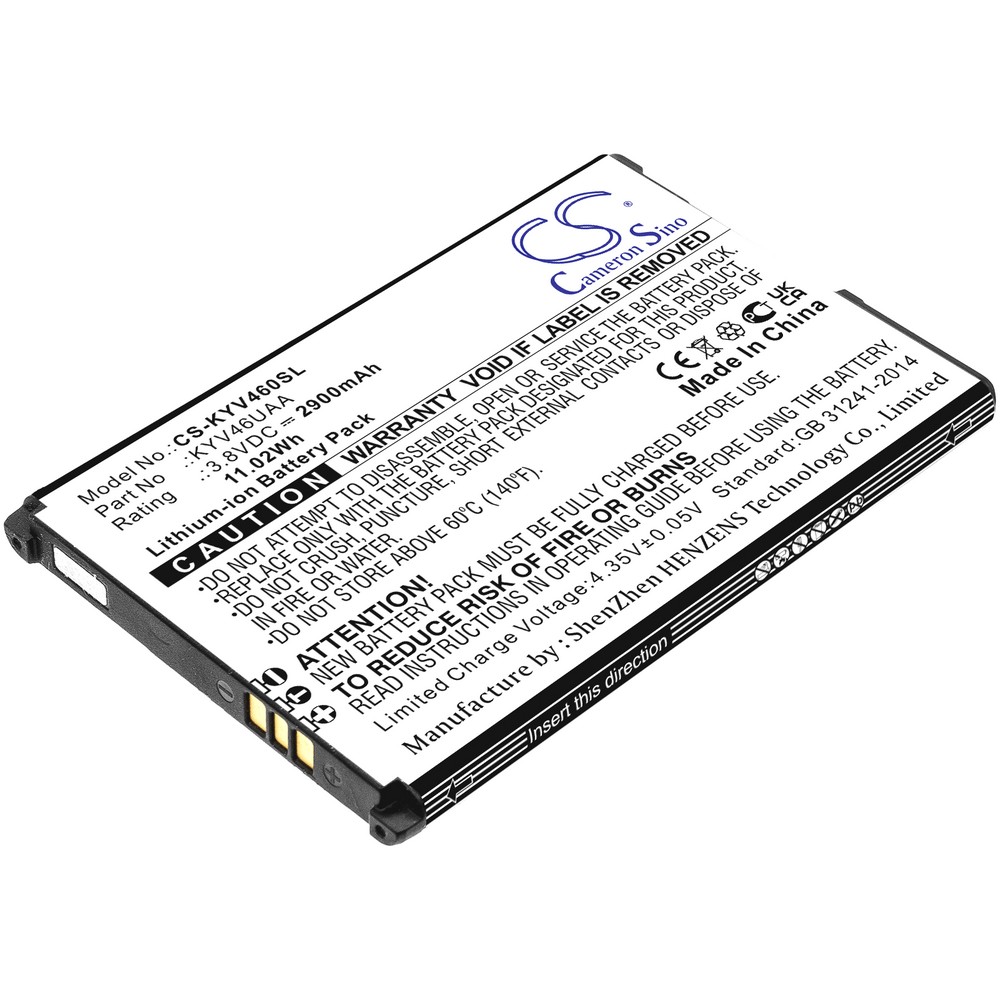 Kyocera KYV46UAA Compatible Replacement Battery
