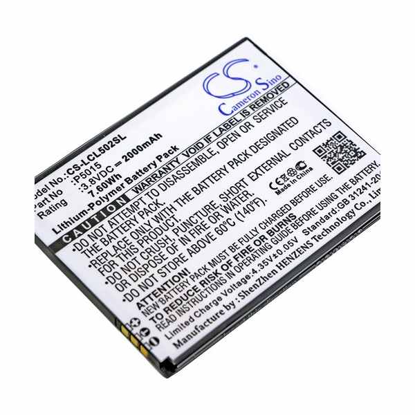 Logicom P5015(1ICP4/58/74) Compatible Replacement Battery