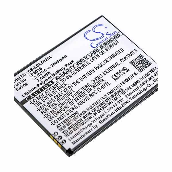 Logicom L-ITE 502 Compatible Replacement Battery