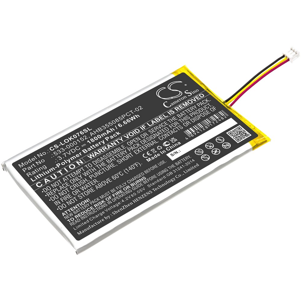 Logitech 533-000152 Compatible Replacement Battery