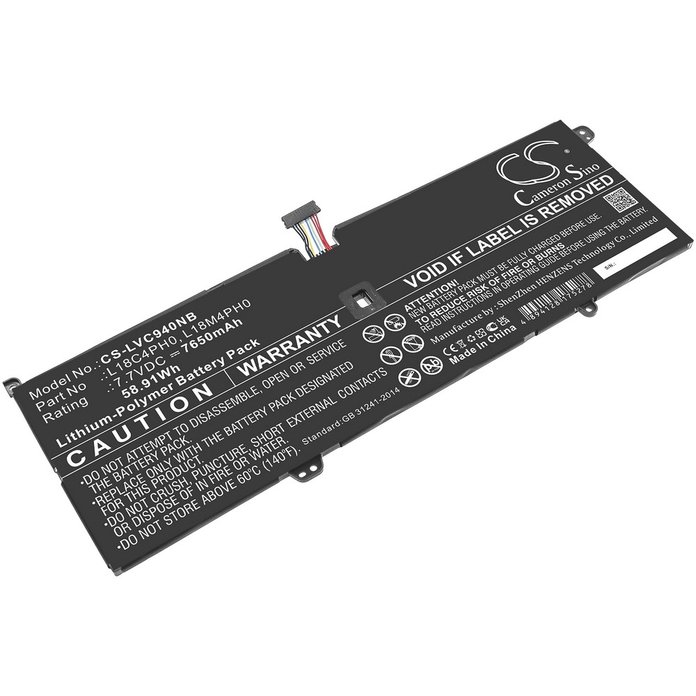 Lenovo Yoga C940-14IIL 81Q900BNTW Compatible Replacement Battery