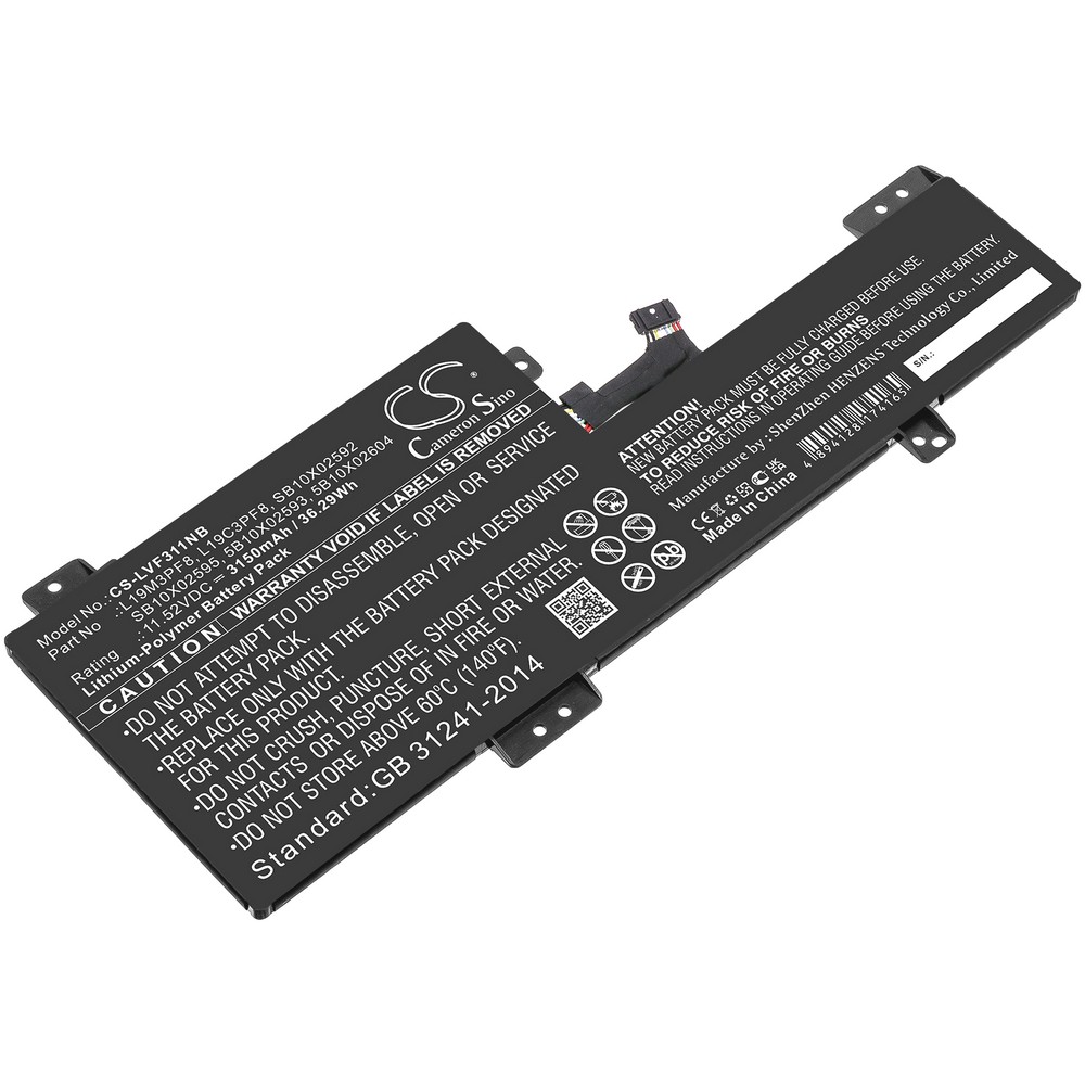 Lenovo L19C3PF8 Compatible Replacement Battery