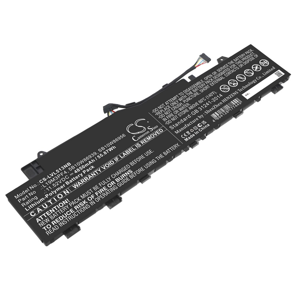 Lenovo ideapad 5-14ARE05 81YMCTO1WW Compatible Replacement Battery