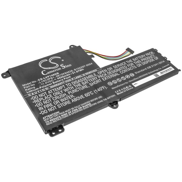 Lenovo L15C3PB1 Compatible Replacement Battery