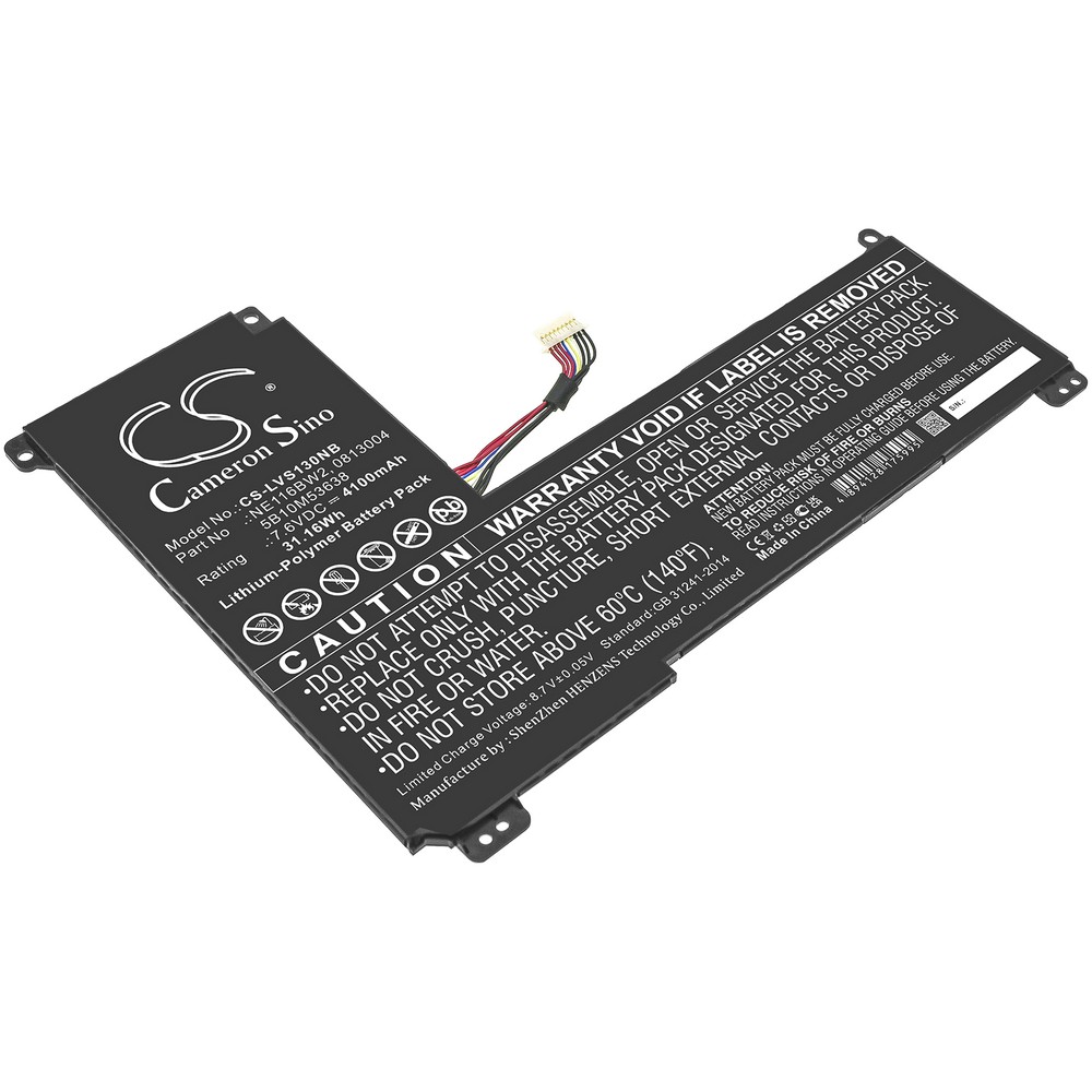 Lenovo Ideapad 130s-14igm(81ku) Compatible Replacement Battery