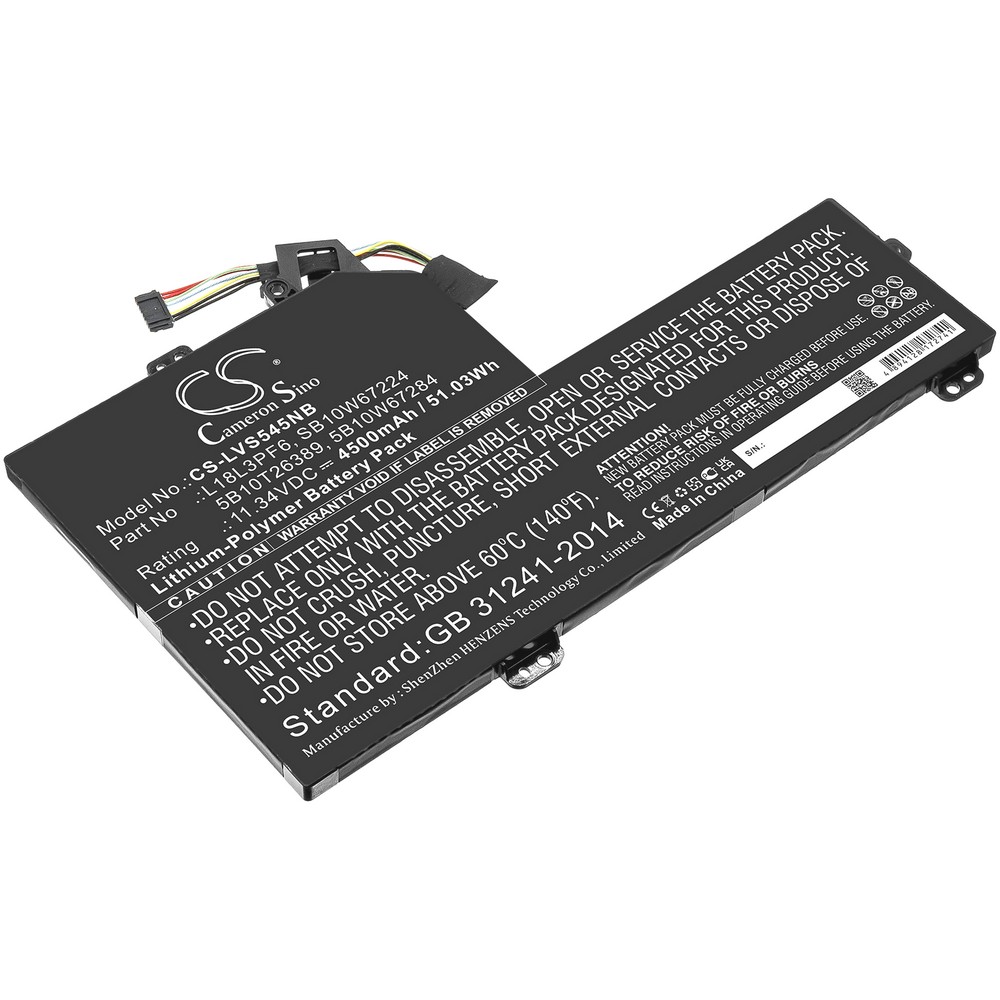 Lenovo L18L3PF6 Compatible Replacement Battery