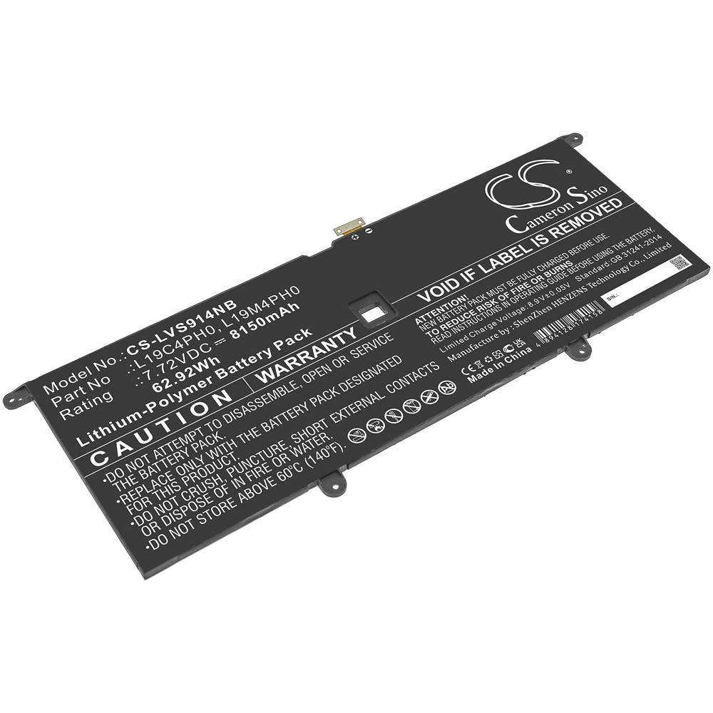 Lenovo Yoga Slim 9 14ITL5 82D1001XTA Compatible Replacement Battery