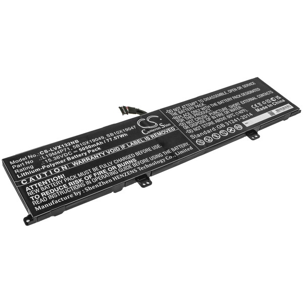 Lenovo ThinkPad X1 Extreme Gen 3 20TK000DUK Compatible Replacement Battery