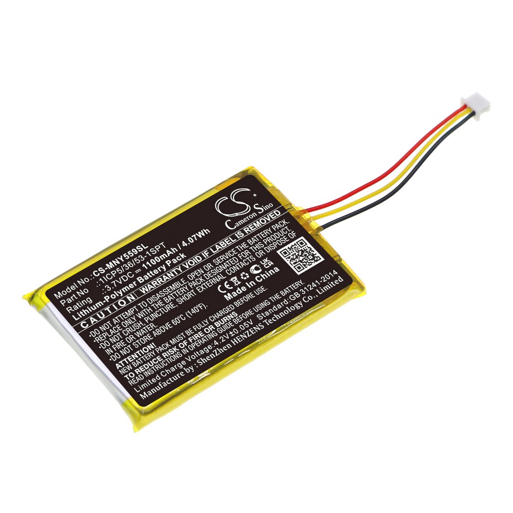 Moonybaby 1ICP5/36/53-1SPT Compatible Replacement Battery
