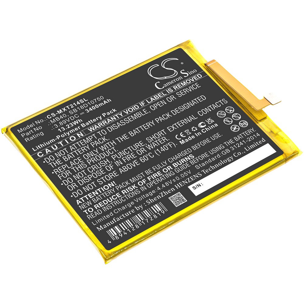 Motorola SB18D10750 Compatible Replacement Battery