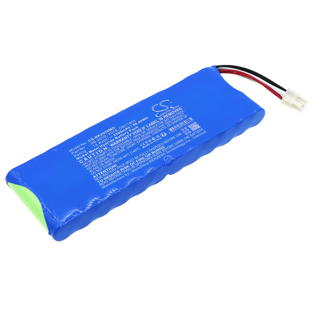 Nihon Kohden Cardiofax G ECG-2550 Monitor Compatible Replacement Battery