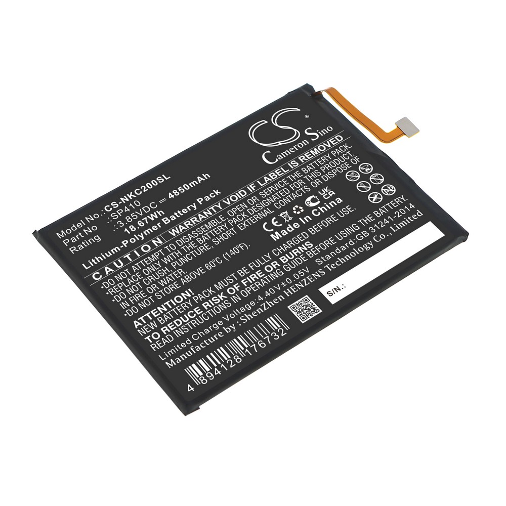 Nokia C20 Plus Compatible Replacement Battery