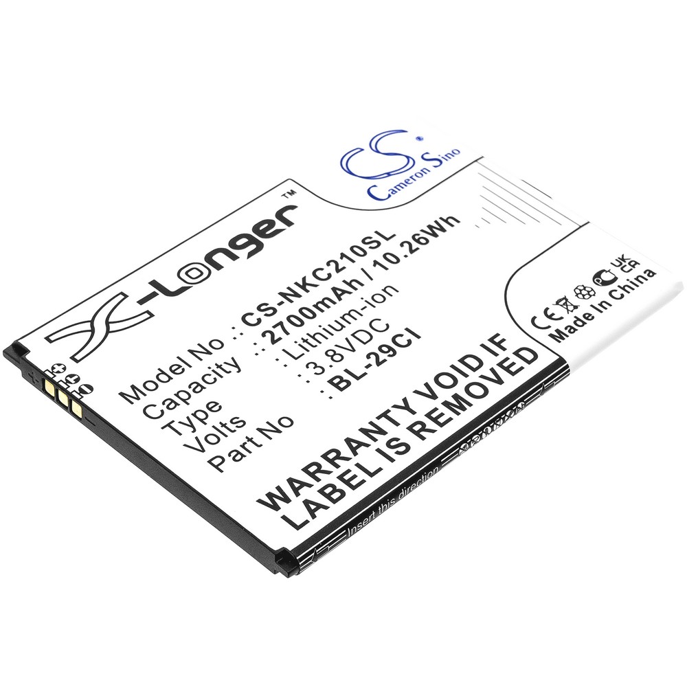 Nokia BL-29CI Compatible Replacement Battery