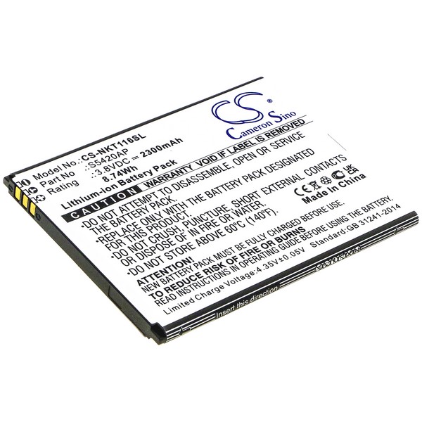 Nokia S5420AP Compatible Replacement Battery
