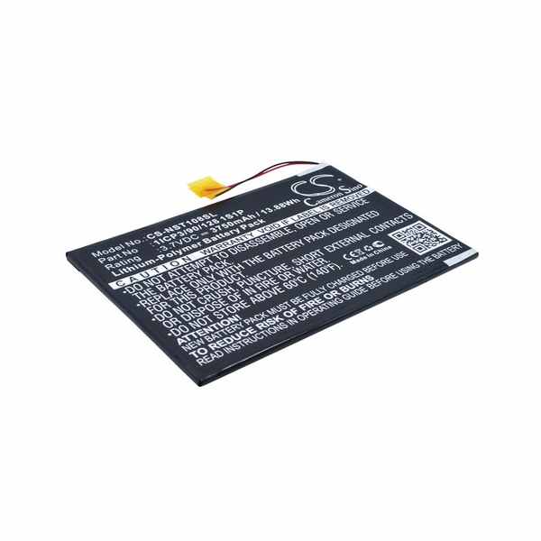 Nuvision Nuvision 10.1" Compatible Replacement Battery