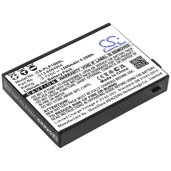 Plextalk 013-6564904 Compatible Replacement Battery