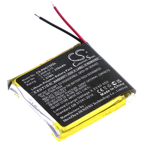 Plutour CANR-G15 Compatible Replacement Battery