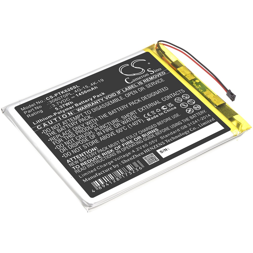 Pocketbook 306070PL Compatible Replacement Battery