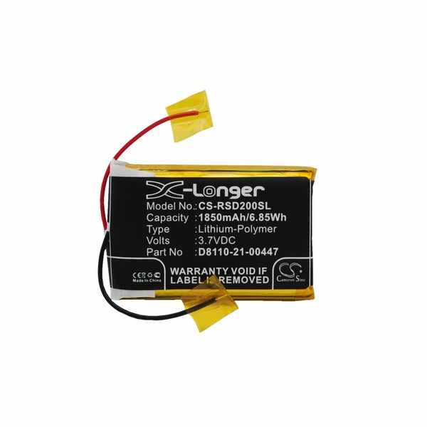 Roberts D8110-21-00447 Compatible Replacement Battery