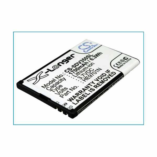 Sonocaddie V350 Compatible Replacement Battery