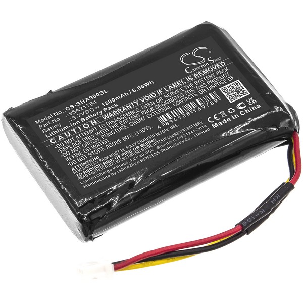 Shure SHA900 Compatible Replacement Battery