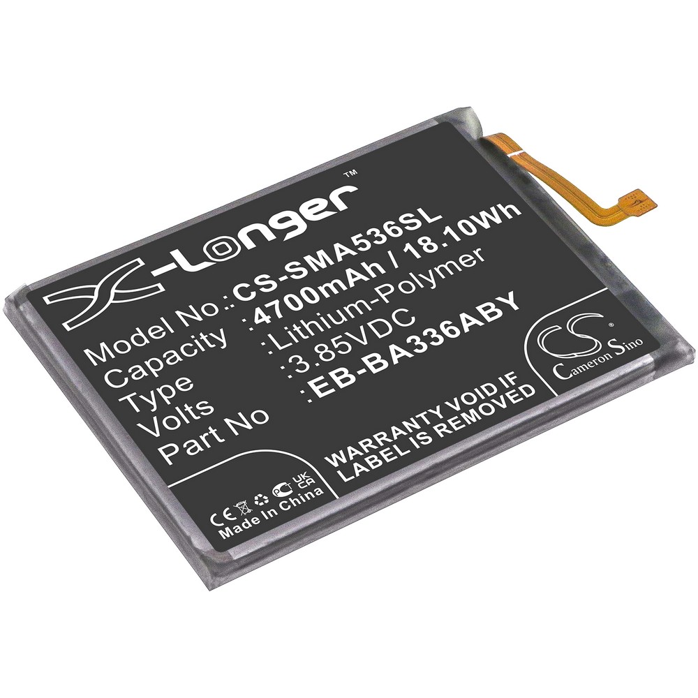 Samsung SM-A536U1 Compatible Replacement Battery